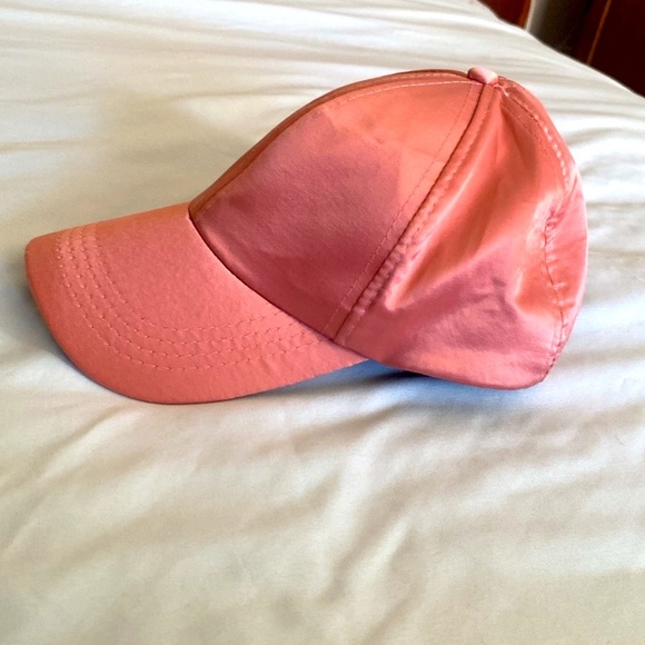 Express Pink Satin Hat - Picture 2 of 6